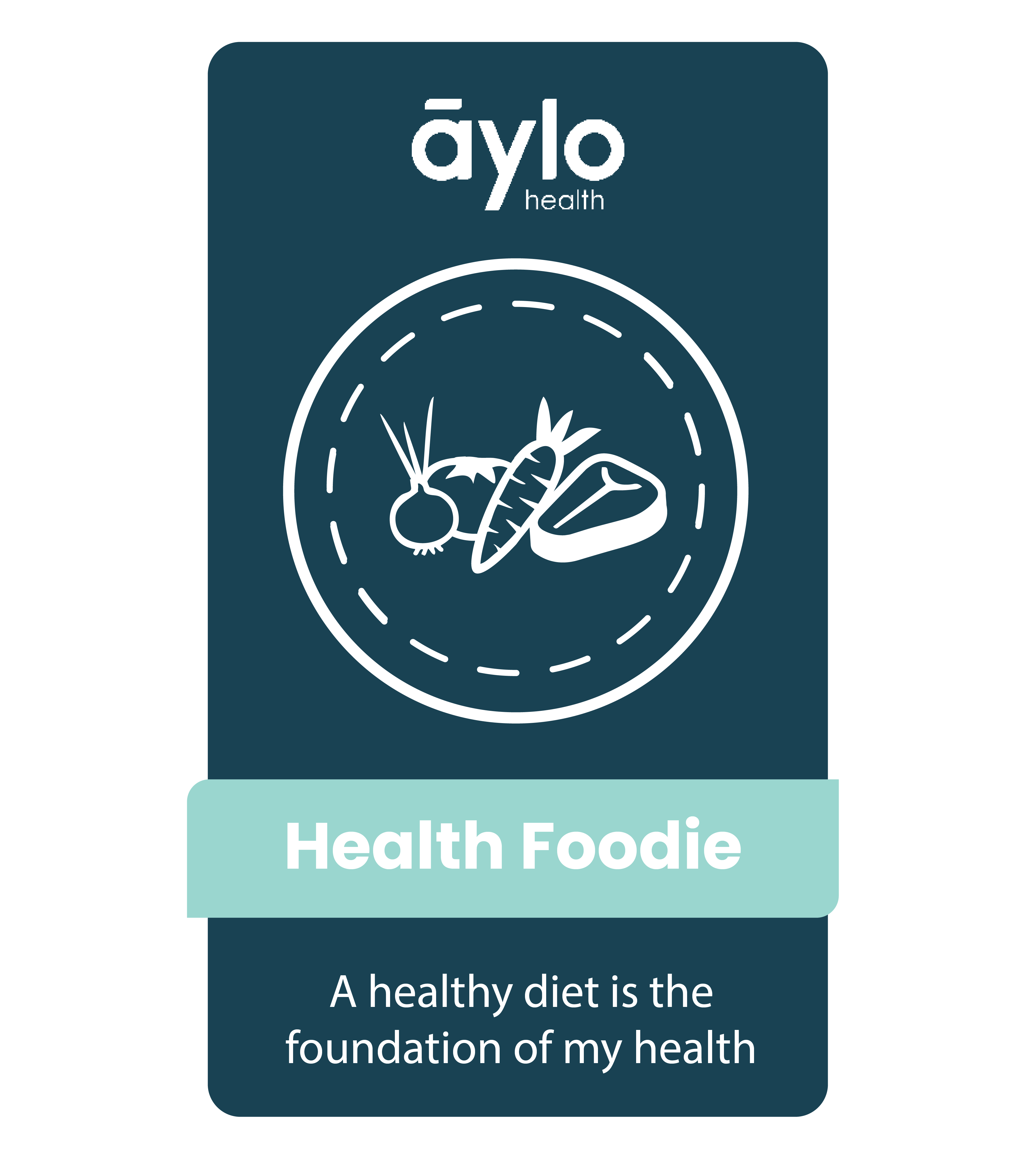 Health Foodie Badge